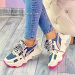 tenis chunky mujer moda 2022 zapatillas