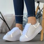 tenis mujer blancos reflectivo 2022