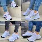 Tenis blancos de moda 2021 para mujer Colombia