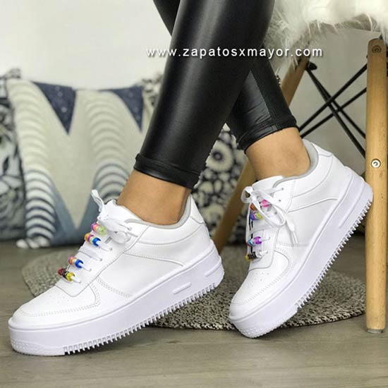 tenis blancos mujer 2020 zapatos casuales colombia